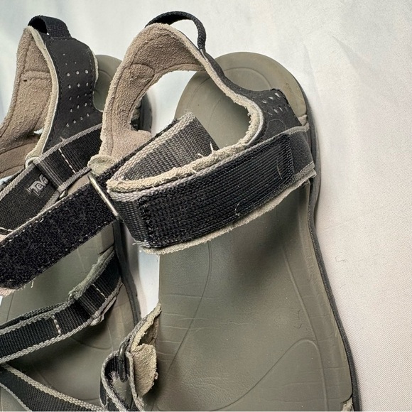 Teva Verra Women’s Black and Grey Sandals Approx Size 8 - Picture 8 of 10